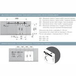  System przesuwny GTV LOFT 2 m czarny mat z domykaczem - Meblownia.pl