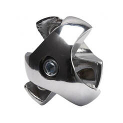 Złącze trzykierunkowe *25 SHOPLINE lewe TR502L chrom