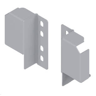 Mocowanie relingu dodatkowe BLUM ANTARO szare L+P ZRR.5200