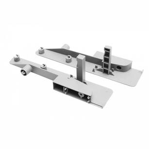 Złączka frontu wewnętrznego GTV wysoka szara L+P