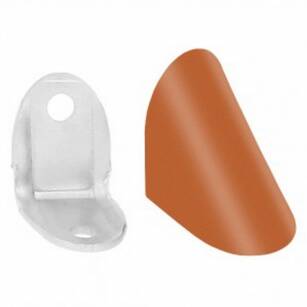 Złącze meblowe ALUPROFIL Z-02 wiśnia 80 sztuk