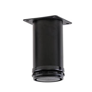 Nóżka meblowa okrągła 272C H-100 czarna