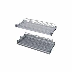 Suszarka do naczyń REJS Variant 3 45 efekt chrom - dwupoziomowa