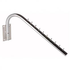 Wieszak z uchwytem naściennym SHOPLINE ST537-C chrom