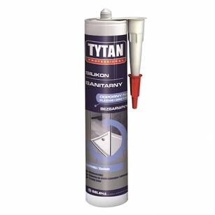 Silikon sanitarny TYTAN bezbarwny 310 ml