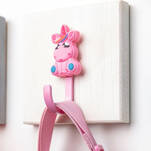 Wieszak dziecięcy GTV UNICORN jednorożec - różowy - Meblownia.pl