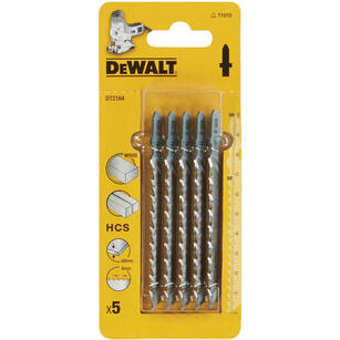 Brzeszczot do wyrzynarek DeWalt 100x4 mm  - 5 szt. DT2164-QZ