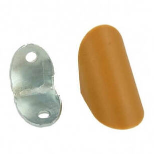 Złącze meblowe regulowane ALUPROFIL Z-02 PLUS olcha 12 sztuk