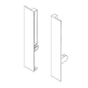HAFELE MATRIX S35 mocowanie frontu wewnętrznego 199 białe - komplet
