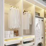   Rura metalowa - drążek do szafy *25 chrom 1 metr + rozetki (2 sztuki) - Meblownia.pl