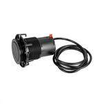 Gniazdo meblowe BACHMANN ELEVATOR 2x230V czarne wysuwane - Meblownia.pl