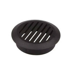 Wywietrznik do mebli STRONG 50 mm czarny