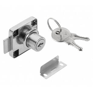Zamek kwadratowy GTV 138 + 2 klucze stalowe ZZ-KM-138-01-S