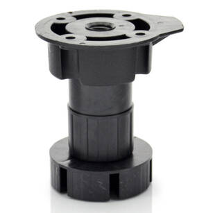 Nóżka kuchenna STRONG H-80 czarna 3-częściowa 223781