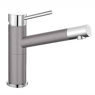 Bateria kuchenna BLANCO ALTA COMPACT Silgranit-Look alumetalik