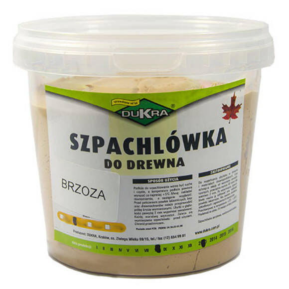 Szpachlówka do drewna 600g brzoza - Meblownia.pl