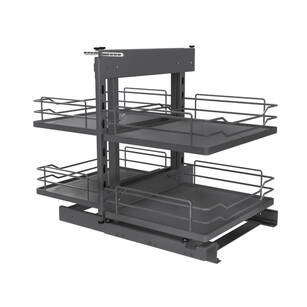 Kosz narożny NOMET MAGIC KOMFORT P/L W-6000D-1000 antracyt