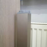 Noga meblowa kwadratowa Corner H-710 inox narożna - Meblownia.pl