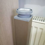 Noga meblowa kwadratowa Corner H-710 inox narożna - Meblownia.pl