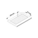  Gniazdo wpuszczane DESIGN LIGHT INBOX 2x230V + USB + RJ45 + HDMI czarne z przewodem - Meblownia.pl