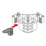 Mocowanie cokołu FENNEL 284294 - Meblownia.pl