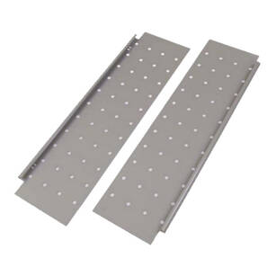 Bok perforowany GTV do MODERN BOX 500 mm szary wysoki L+P