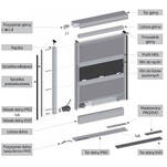 Klin do listew poziomych PVC GTV A-KLP-4 - Meblownia.pl