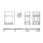 Kosz cargo HAFELE MATRIX S35 40 chrom - mocowanie dolne - Meblownia.pl