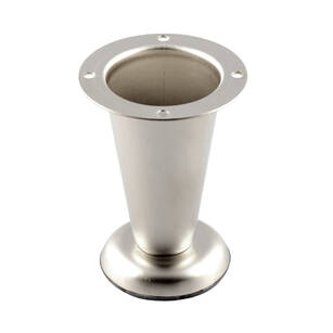 Nóżka meblowa stożkowa GTV H-780 satyna 107 mm