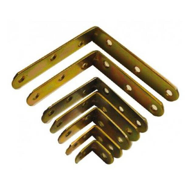 Kątownik budowlany 30 mm żółty ocynk - Meblownia.pl