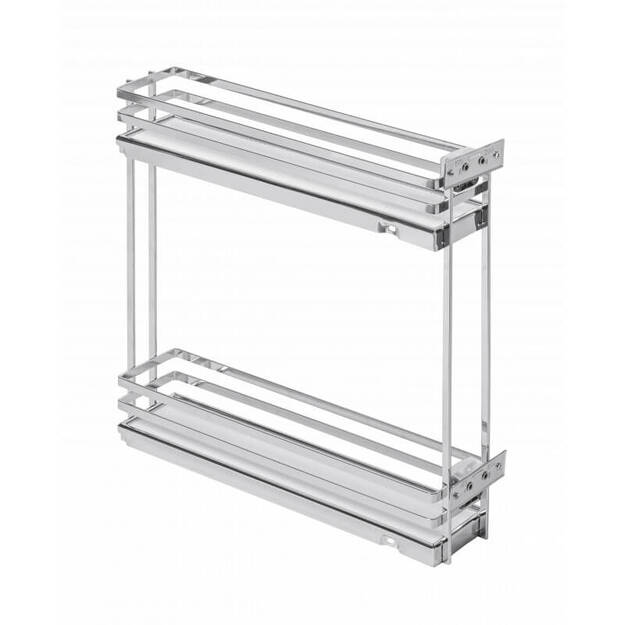  Kosz cargo GTV MOVIXPRO 150 chrom+ biały (bez prowadnic) KO-150BO-01B - Meblownia.pl