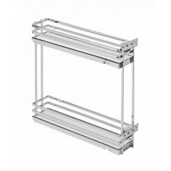  Kosz cargo GTV MOVIXPRO 150 chrom+ biały (bez prowadnic) KO-150BO-01B