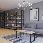 Noga meblowa GAMET 450 mm SR45-450-450-L2-K1 - 1 sztuka - Meblownia.pl