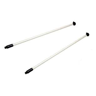 Reling wzdłużny GTV do MODERN BOX 450 mm biały L+P