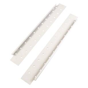 Bok perforowany GTV MODERN BOX 450 mm biały średni L+P