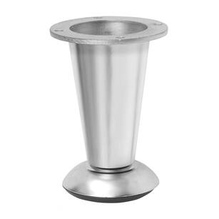 Nóżka meblowa stożkowa GTV D-780 chrom 107 mm