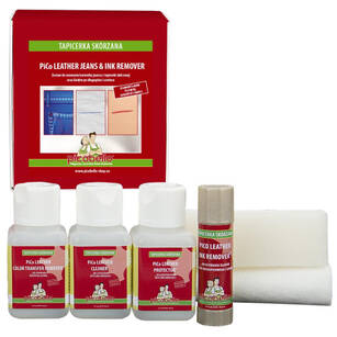 Zestaw do usuwania barwników z tapicerki skórzanej PICO LEATHER JEANS & INK REMOVER