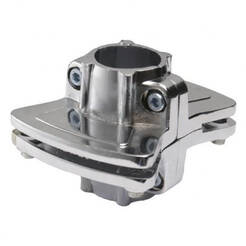 Uchwyt do półek podwójny SHOPLINE TR596 chrom