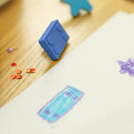 Gałka meblowa dziecięca GTV BLOCK czerwony klocek - Meblownia.pl