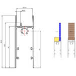 Listwa dolna GTV 18/4mm L-2,9m biały - Meblownia.pl