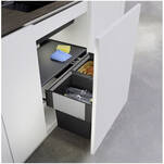 Sortownik na śmieci BLANCO SELECT II Compact 60/2 - Meblownia.pl