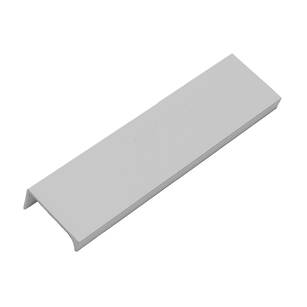 Uchwyt meblowy krawędziowy FEST FE-6 128 prosty aluminium