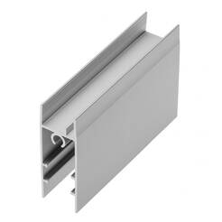 Listwa dolna GTV 18/4mm 1,7m anoda