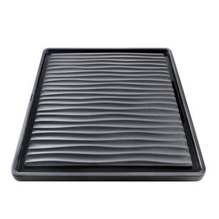 Ociekacz do komór podwieszanych BLANCO czarny 432x382 mm