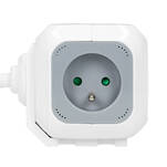 Przedłużacz kostka ORNO 4x2P+Z 2xUSB szary - przewód 1,4 m OR-AE-13144 - Meblownia.pl