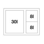 Sortownik na śmieci BLANCO SELECT II XL 60/3 - Meblownia.pl