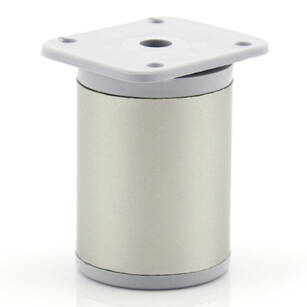 Nóżka meblowa okrągła N5-60 fi-40 satyna