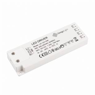 Zasilacz do LED DESIGN LIGHT 15W z 4 gniazdami mini