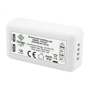 Sterownik 4-strefowy LED BICOLOR RF MULTI WHITE