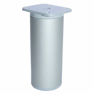 Nóżka meblowa okrągła H-150 fi-40 aluminiowa